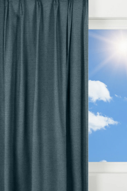 100% Verduisterend - Antarctica - Donker Blauw - Gordijnfestijn.nl