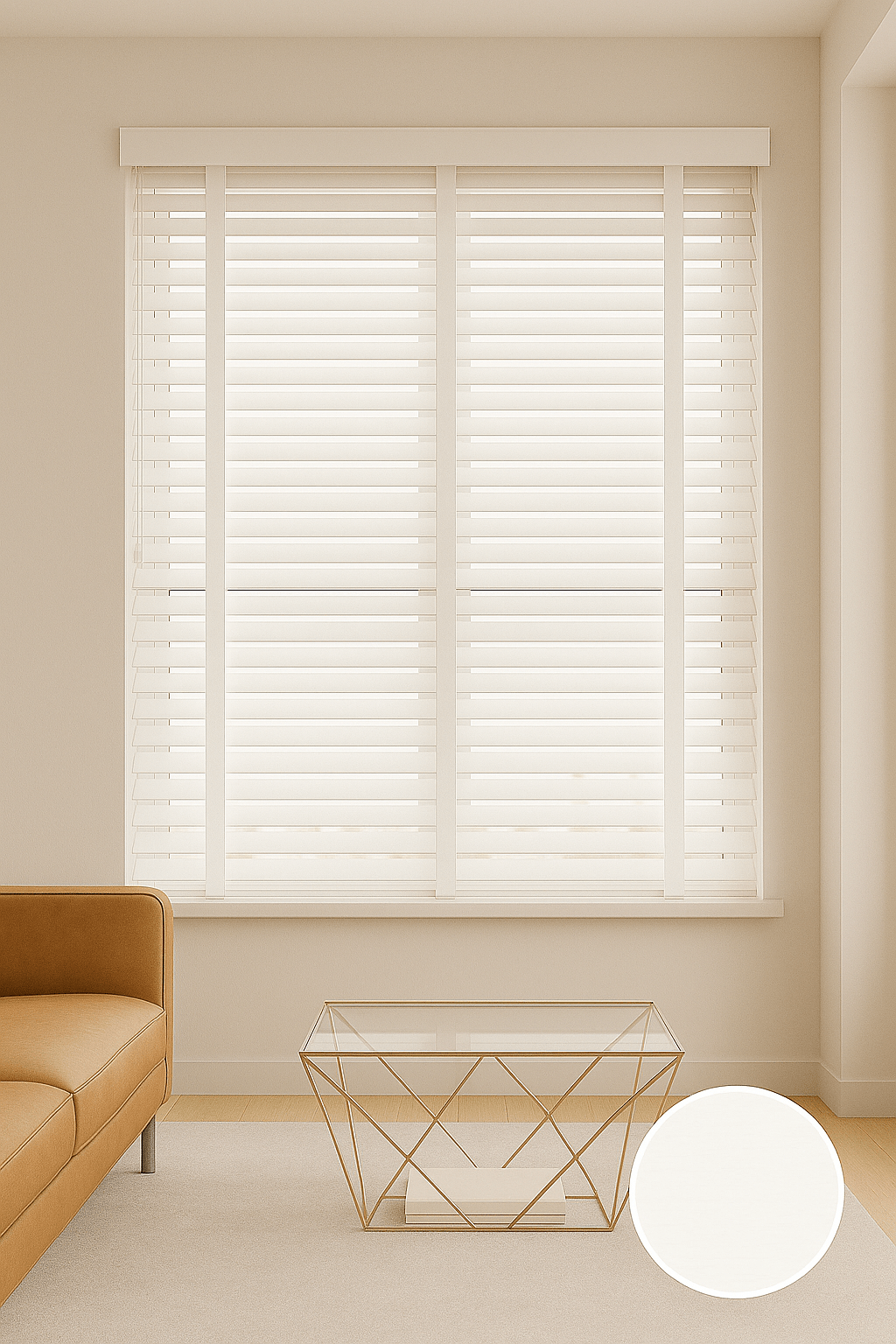 Abachi Jaloezieen 50mm - Wit - Duurzaam - Gordijnfestijn.nl