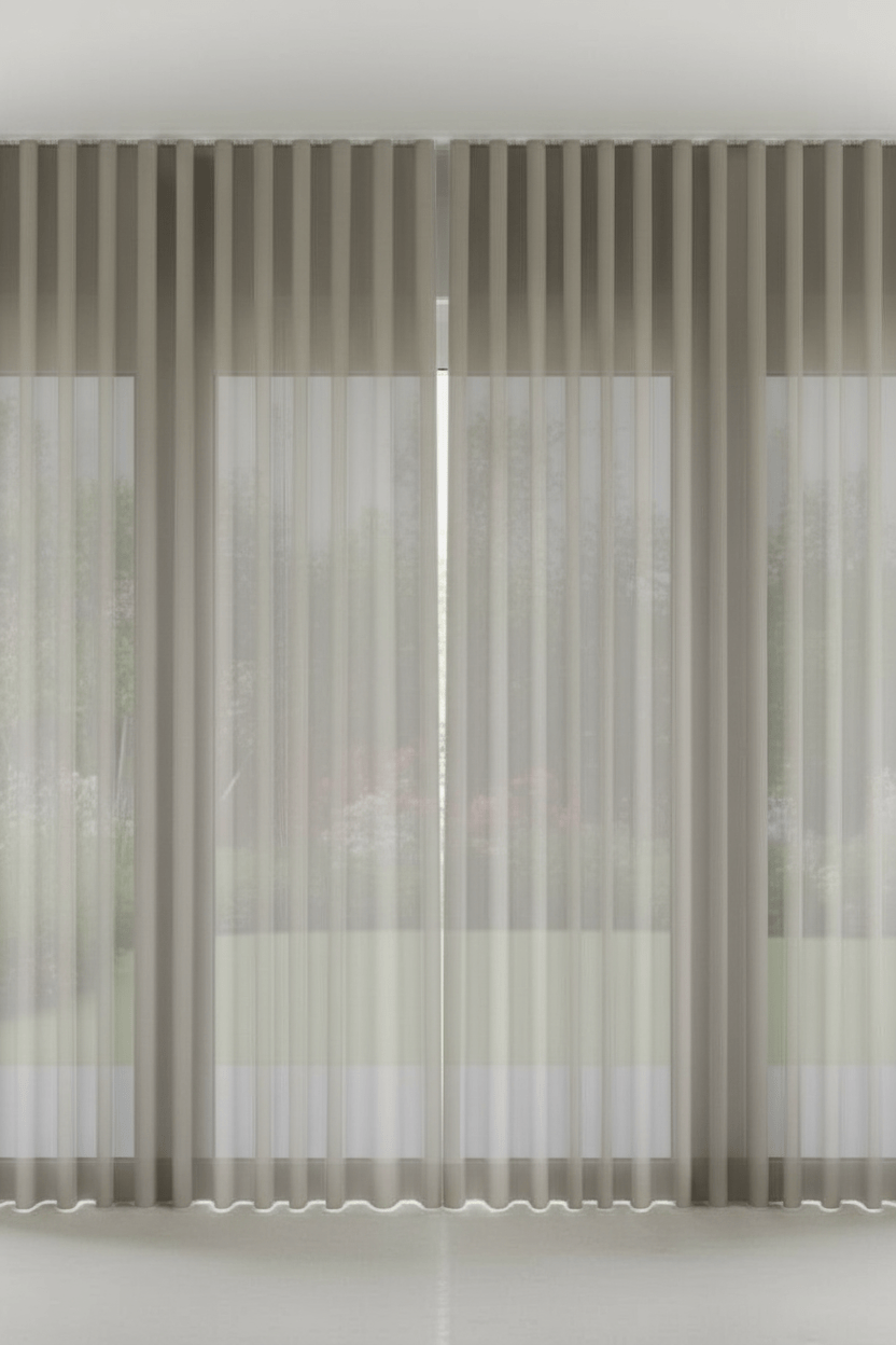 Inbetween - Cas Abou - Taupe - Gordijnfestijn.nl