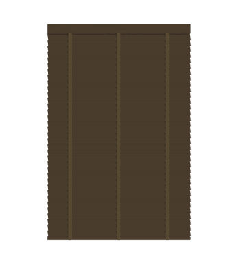 Houten Jaloezieën 50mm Wenge in de kleur Wenge