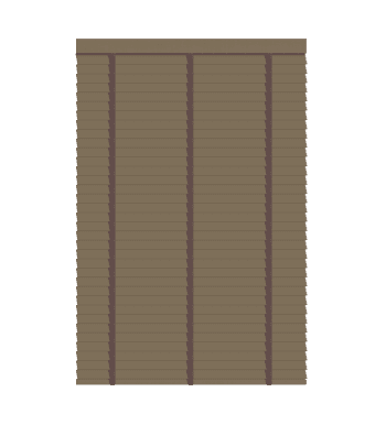 Houten Jaloezieën 50mm Taupe in de kleur Taupe