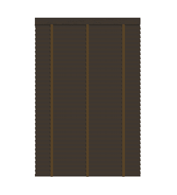 Abachi Jaloezieën 50mm Wenge in de kleur Wenge