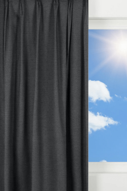 100% Verduisterend - Antarctica - Donker Grijs - Gordijnfestijn.nl